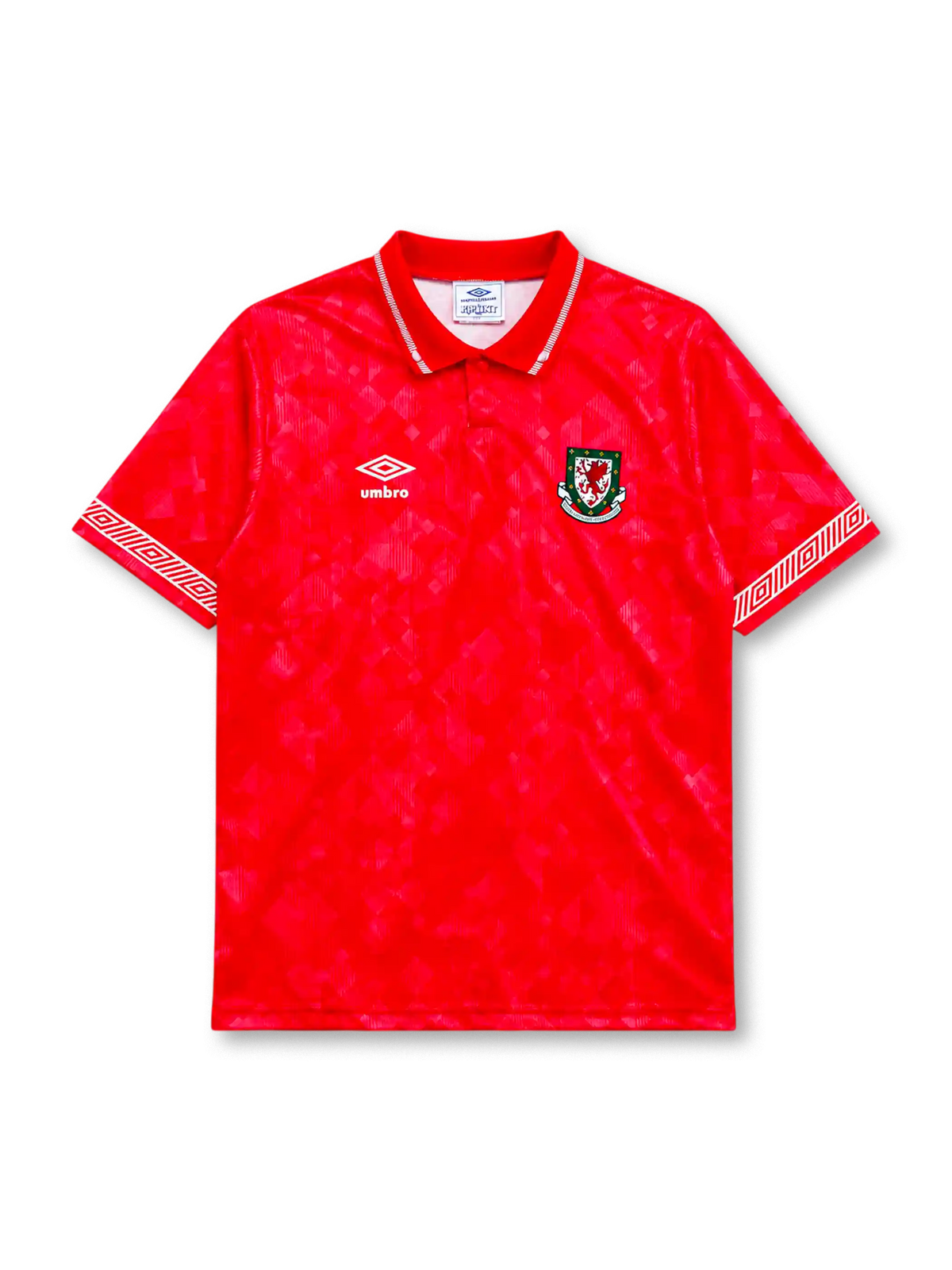 1990-92シーズン ウェールズ代表 ホームユニフォーム アンブロ