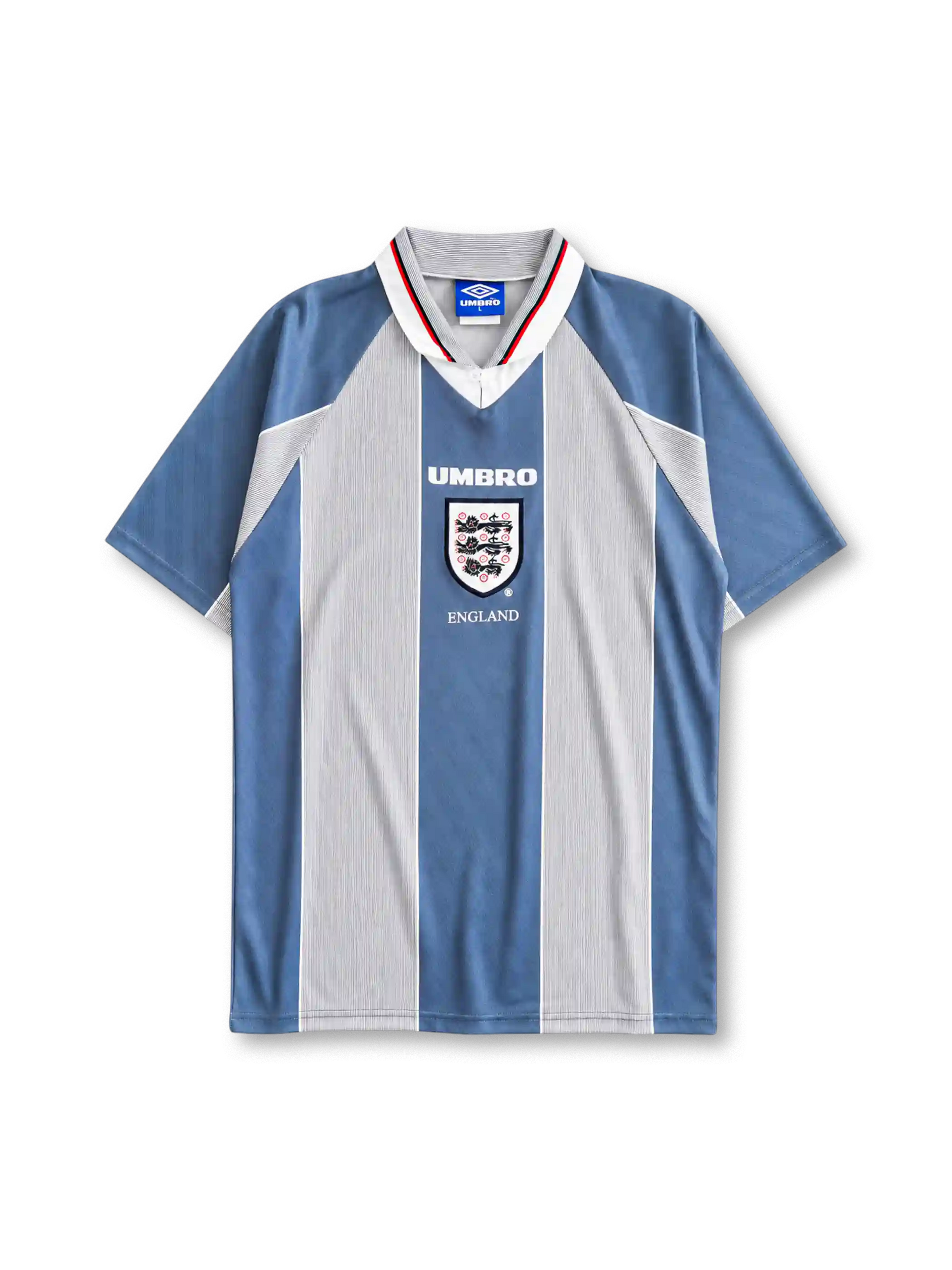 1996年 UMBRO イングランド代表 サッカー　ユニフォーム　ユーロ96 UEFA EURO 1996｜イングランド大会 代表ユニフォーム＆フットボール