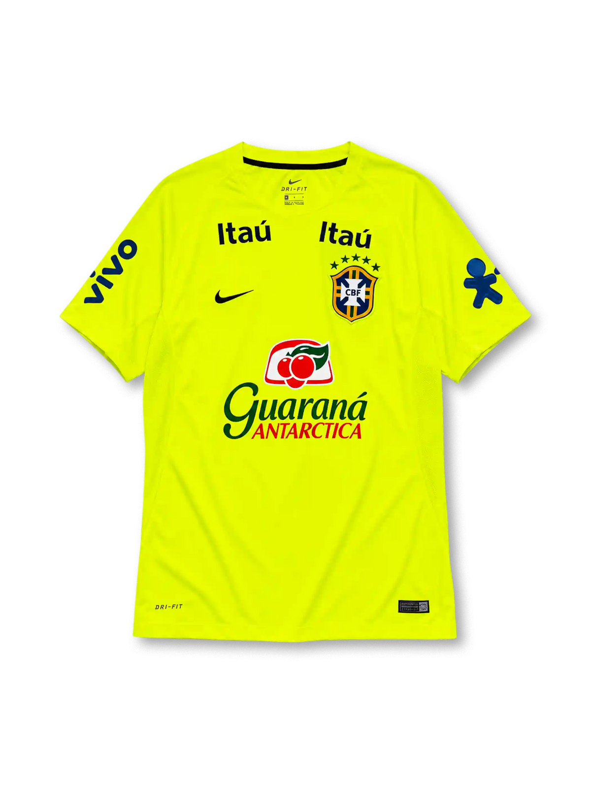2020年 ブラジル代表 トレーニングシャツ ナイキ