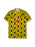 アーセナル 1991-93シーズン アウェイジャージ(イエロー×ネイビー、通称「傷んだバナナ」)