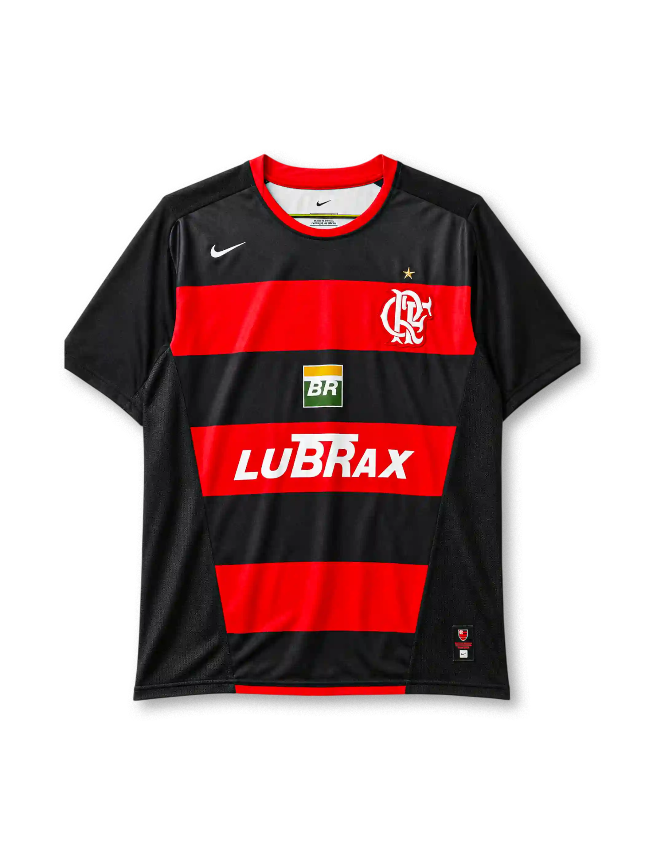 フラメンゴ ホームジャージ(レッド×ブラック、LUBRAX)