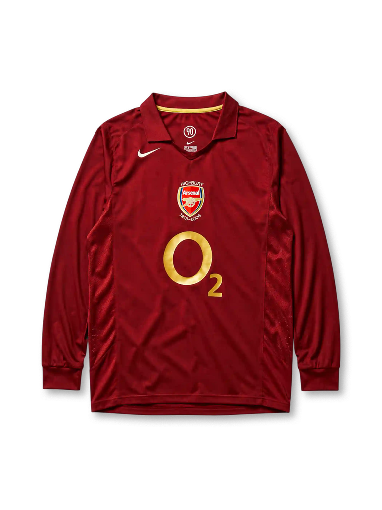 アーセナル 2005/06 ホームシャツ-KICKO – KICKO JAPAN