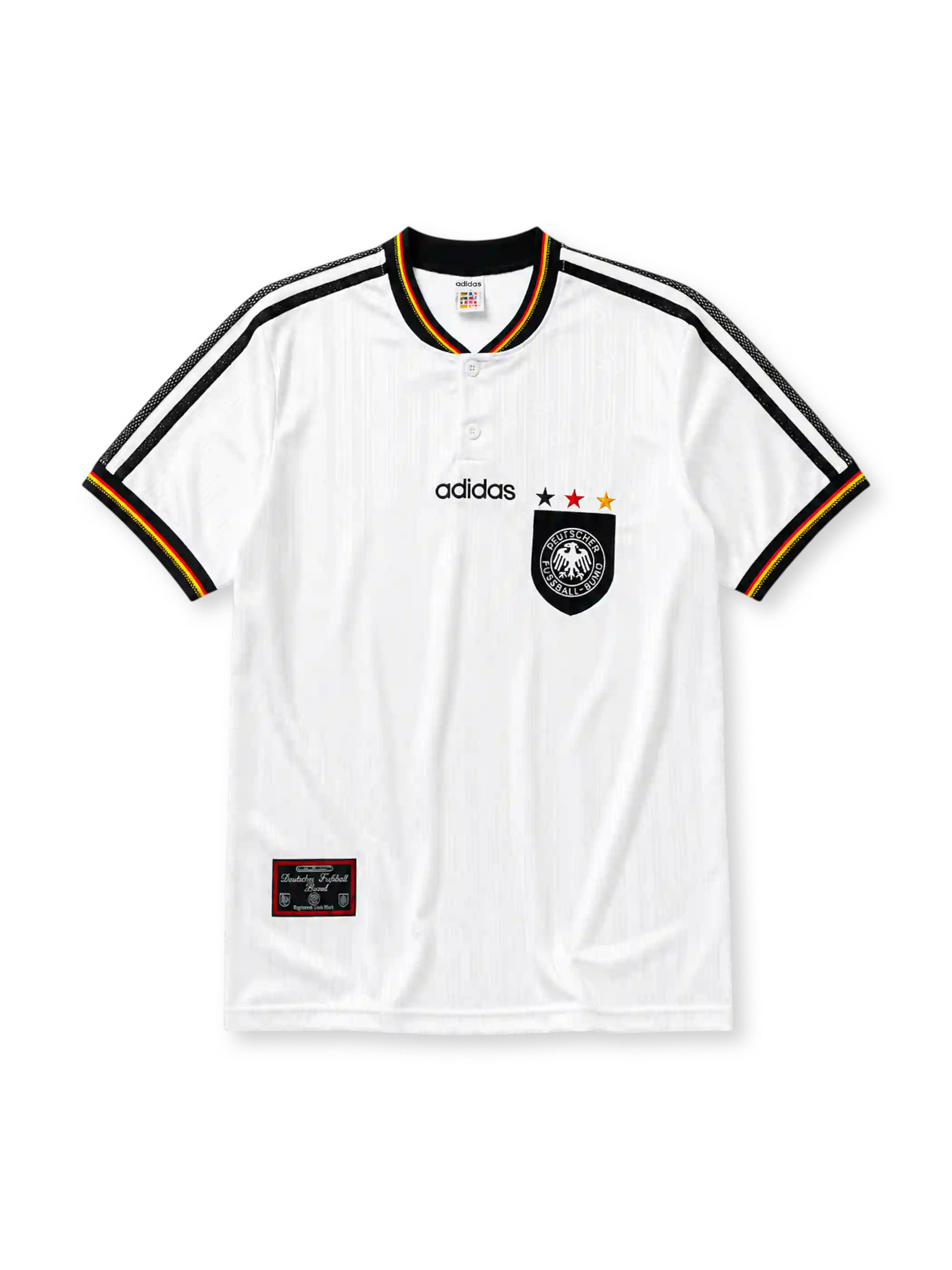 ドイツ代表 1996年ユーロ96 ホームジャージ(ホワイト、adidas)