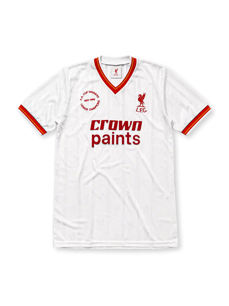 英国製 リバプール 1985/1986 リーグ&FAカップ優勝 アウェイシャツ fd-05-338-liverpool-1985-86-