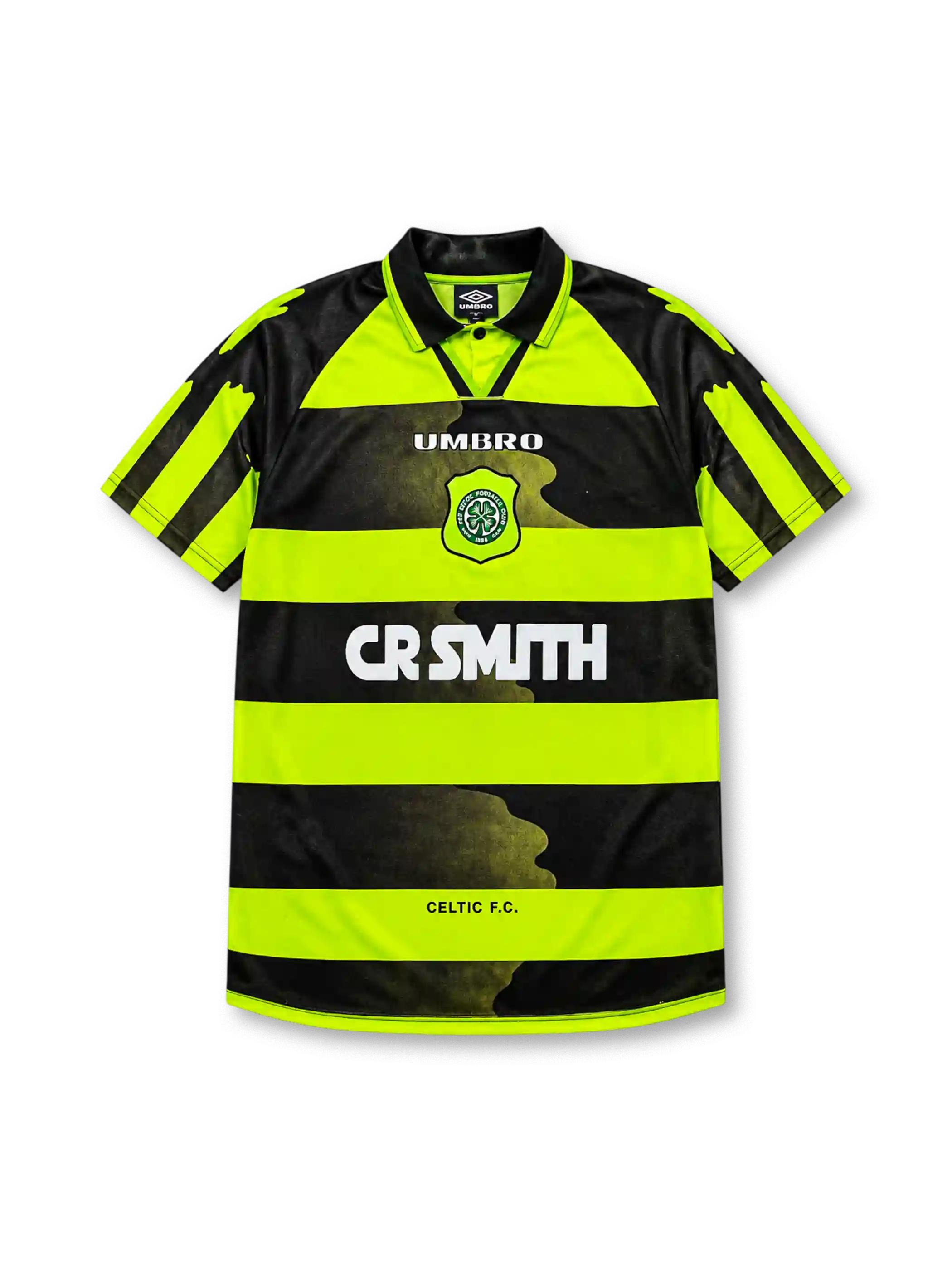 セルティックFC 1996/97シーズン アウェイシャツ(Umbro/CR Smith、通称バンブルビー)