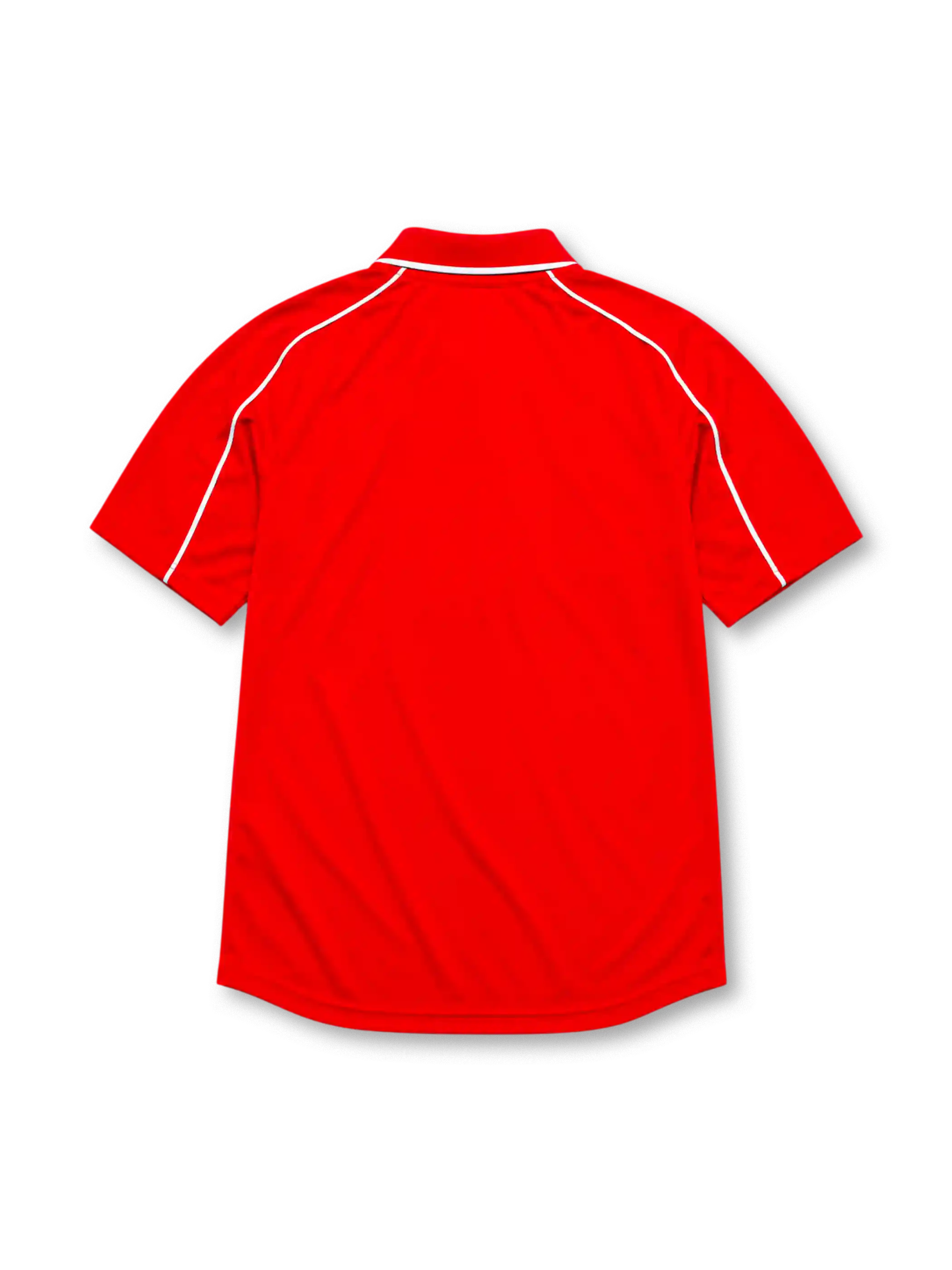 リヴァプールFC 2000/01シーズン ホームシャツ(Reebok/Carlsberg、UEFAカップ決勝ドルトムント2001記念バッジ付き)