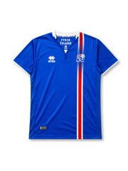 アイスランド代表 2016/17シーズン ホームシャツ(Errea、ユーロ2016着用モデル)