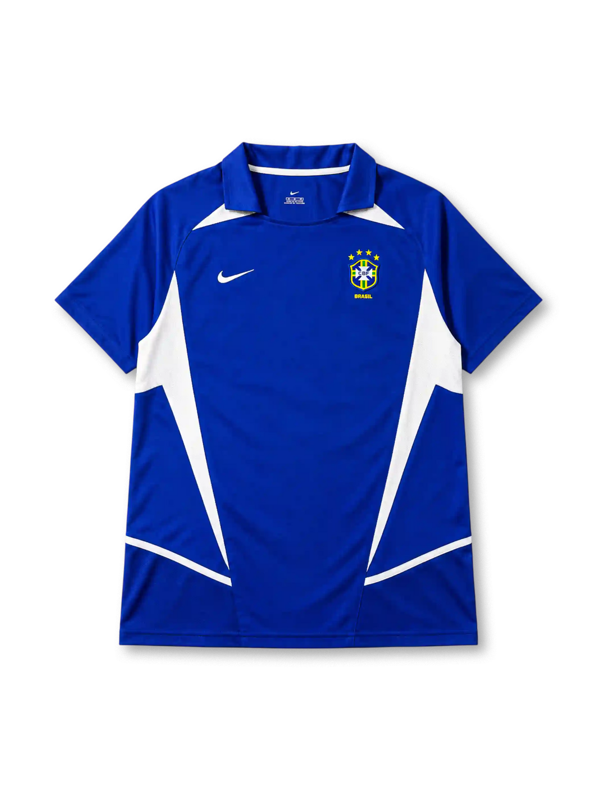 ブラジル代表 2002シーズン アウェイシャツ(Nike、2002年W杯5度目優勝記念モデル)