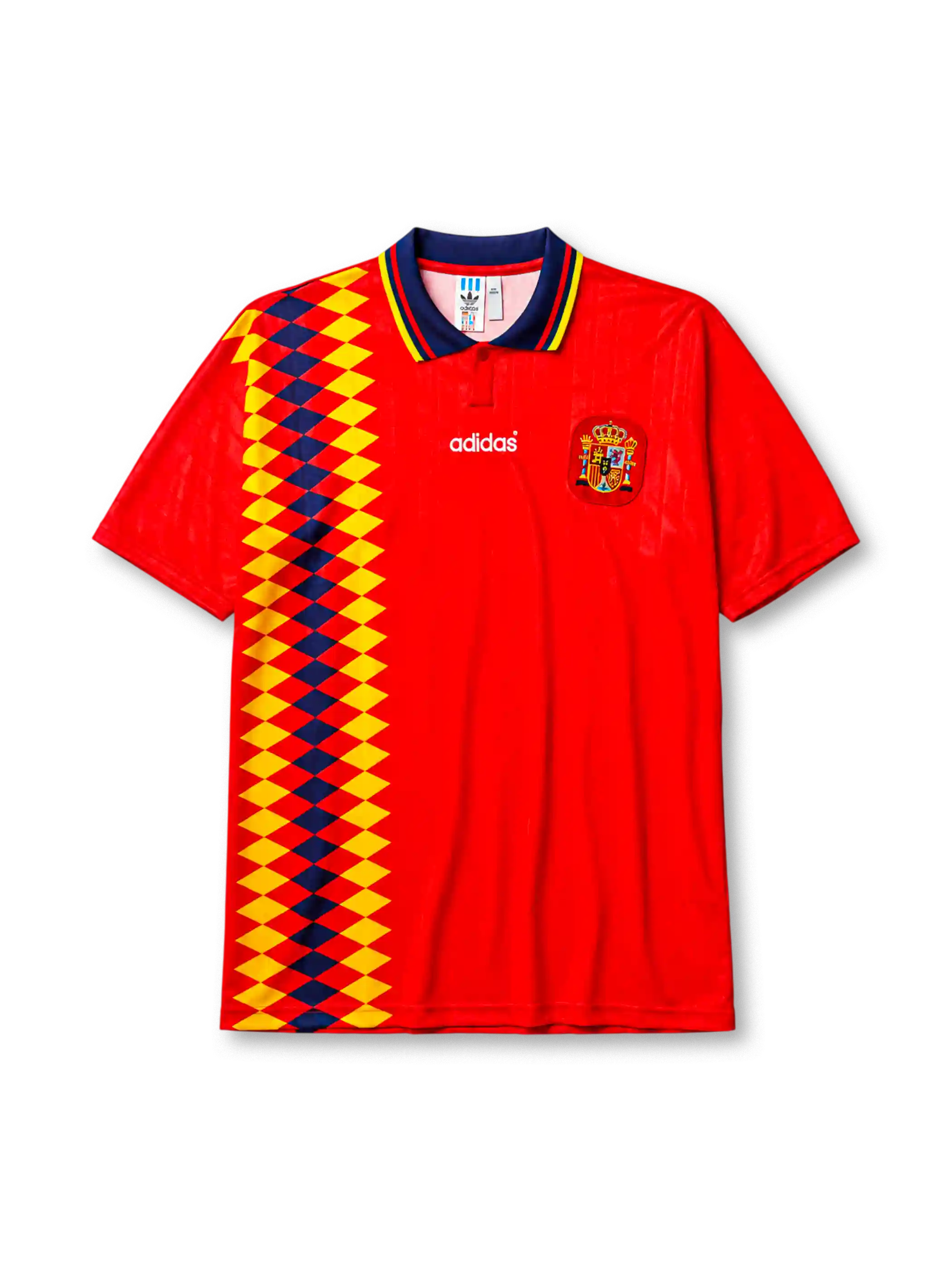 スペイン代表 1994/95シーズン ホームシャツ(Adidas、1994年W杯着用モデル)