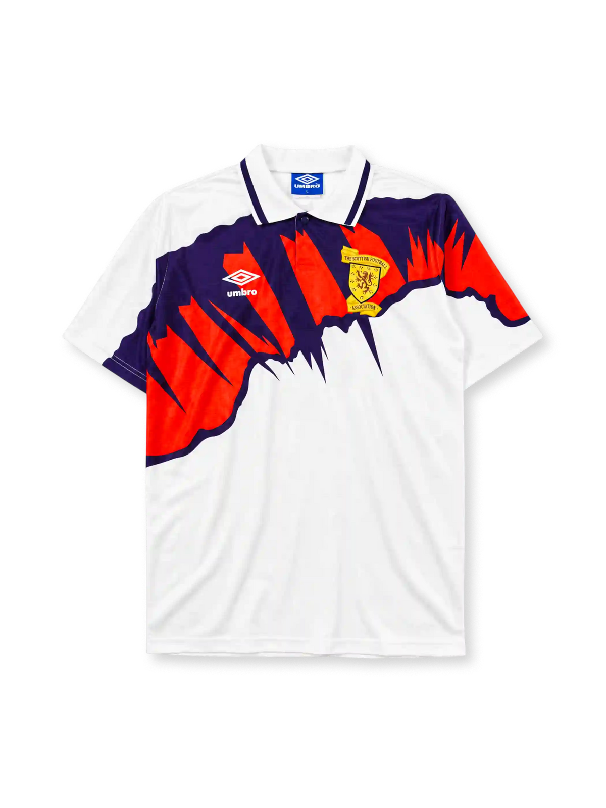 スコットランド代表 1991/93シーズン アウェイシャツ(Umbro、ユーロ92着用モデル)