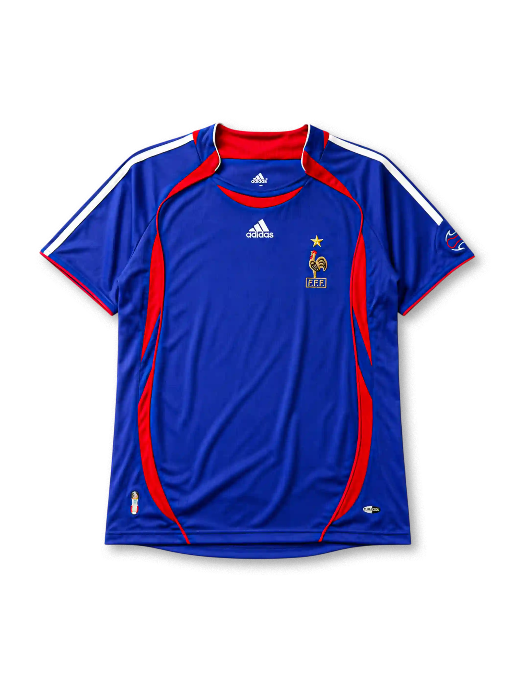 フランス代表 2006シーズン ホームシャツ(Adidas、2006年W杯決勝進出記念モデル)