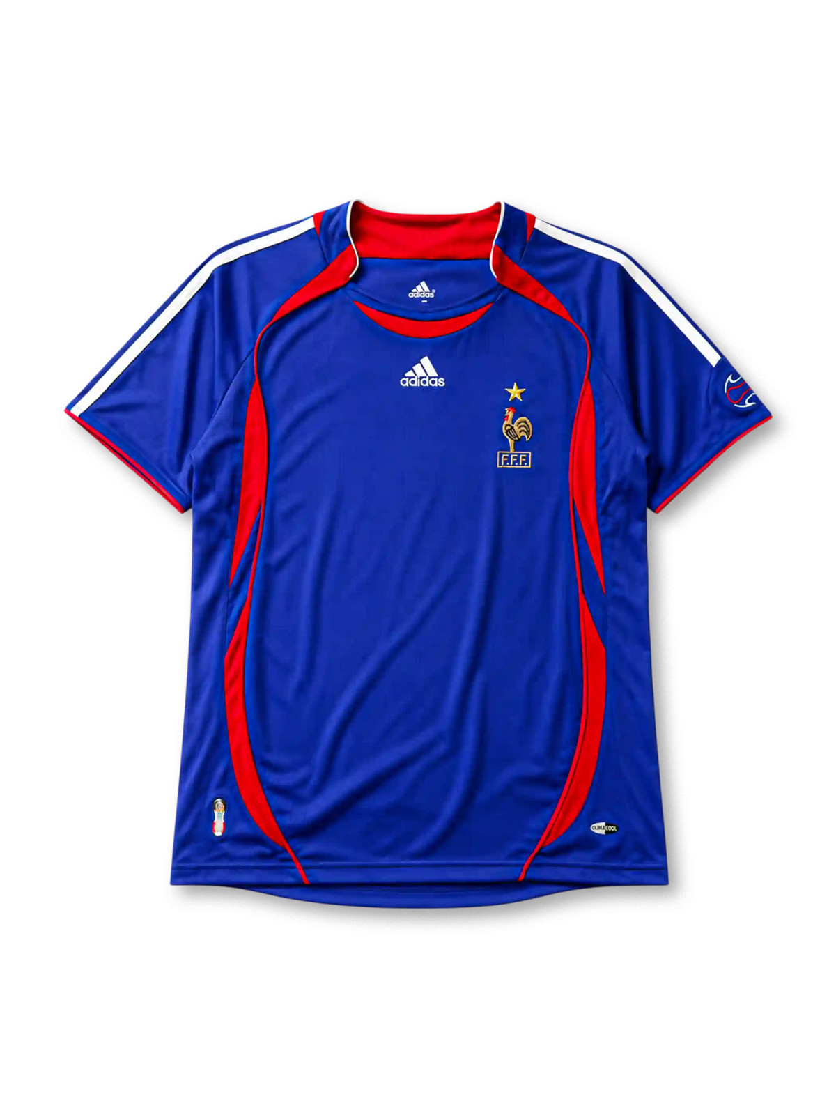 フランス代表 2006シーズン ホームシャツ(Adidas、2006年W杯決勝進出記念モデル)