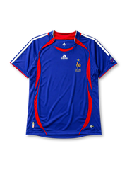 フランス代表 2006シーズン ホームシャツ(Adidas、2006年W杯決勝進出記念モデル)