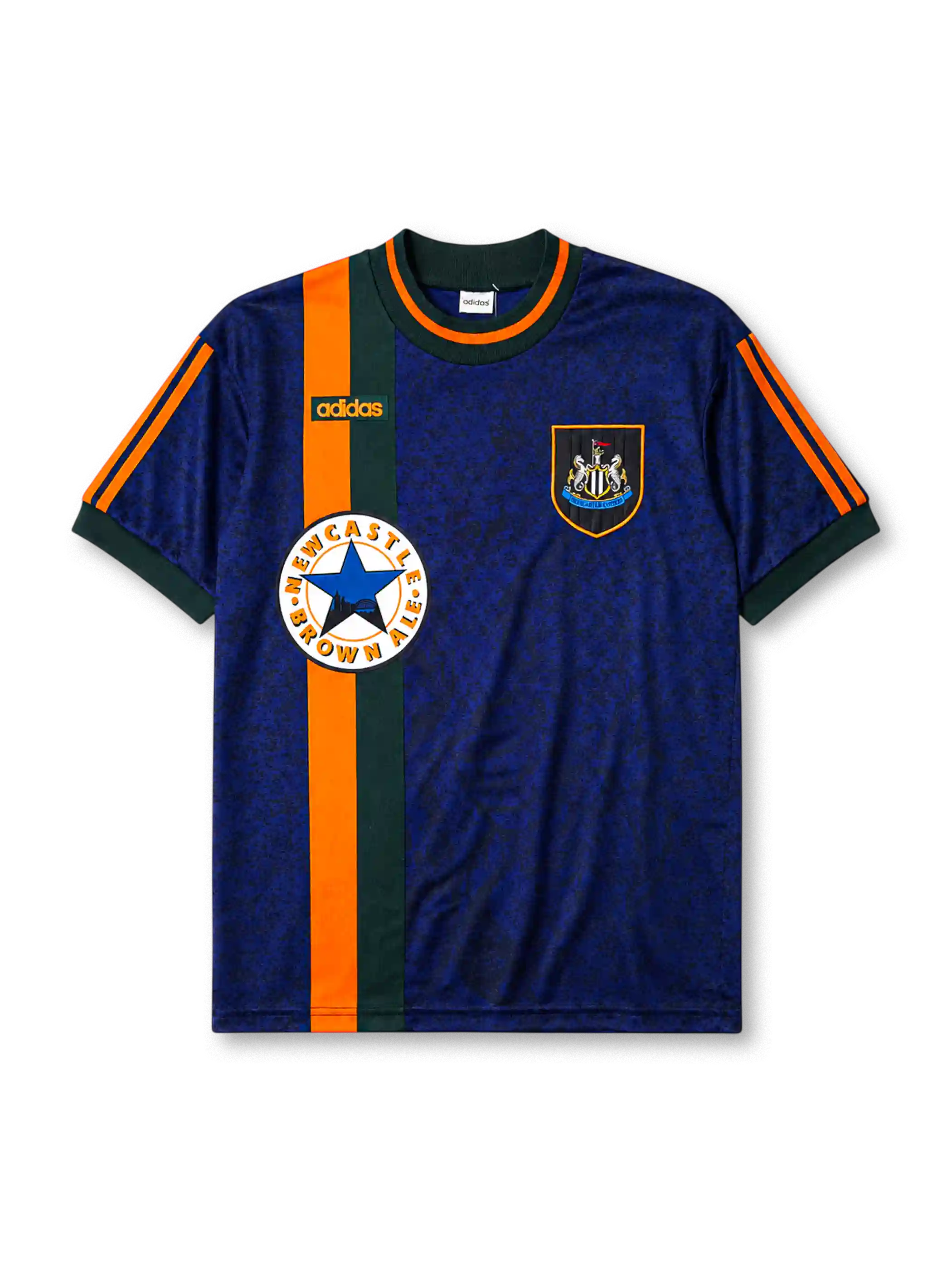ニューカッスル・ユナイテッド 1997-98シーズン アウェイシャツ Newcastle Brown Aleスポンサー adidas製