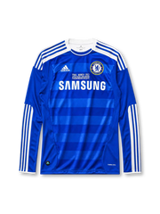 チェルシー 2011-12シーズン 長袖ホームシャツ SAMSUNGスポンサー adidas製 ミュンヘン決勝記念モデル