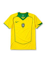 ブラジル代表 2004年 ホームシャツ Nike製 Total 90テンプレート コパ・アメリカ制覇記念モデル