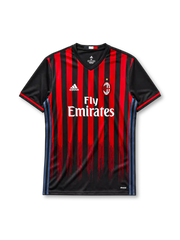 ACミラン 2016-17シーズン ホームシャツ Fly Emiratesスポンサー adidas製