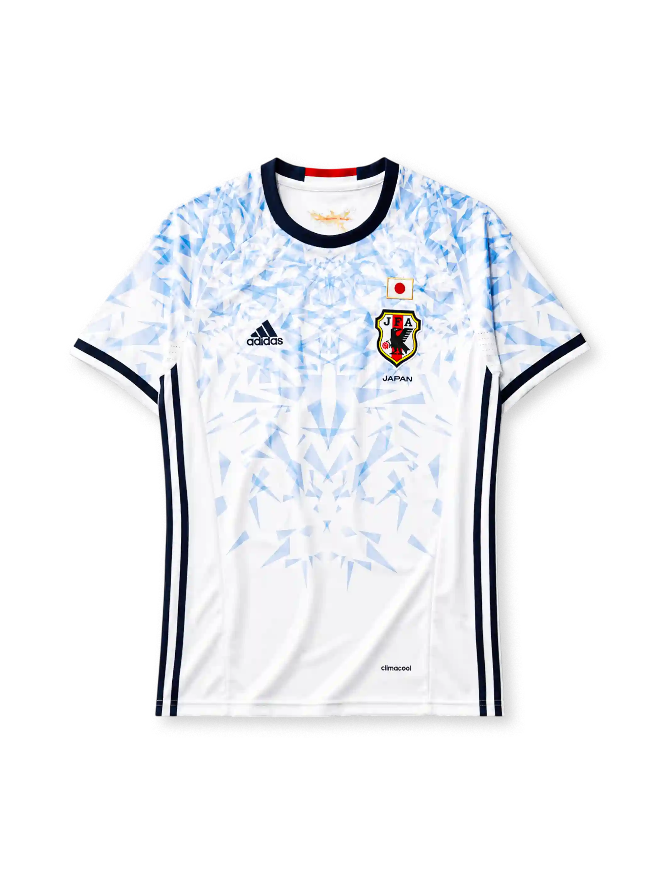 日本代表 2016-17シーズン アウェイシャツ adidas製 氷の結晶デザイン