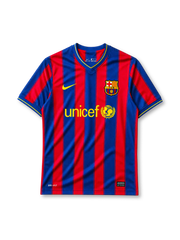 FCバルセロナ 2009-10シーズン ホームシャツ UNICEF提携 Nike製