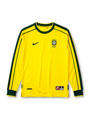 ブラジル代表 1998年ワールドカップ ホーム 長袖レトロユニフォーム