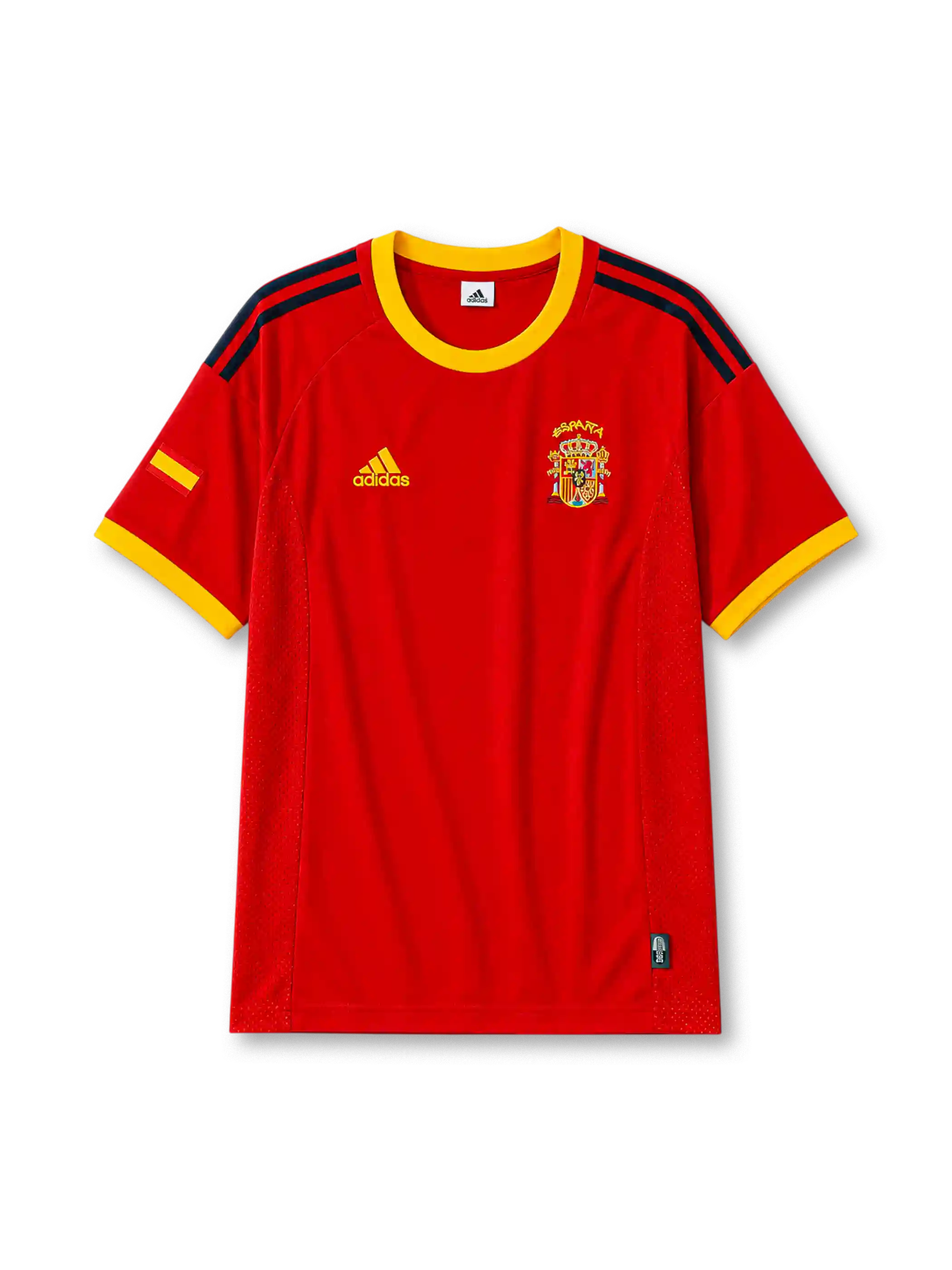 スペイン代表 2002年日韓W杯 ホームシャツ adidas製