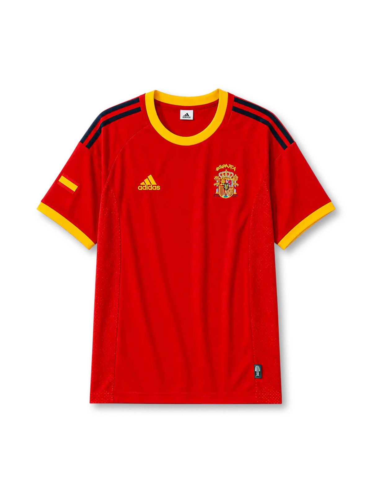 スペイン代表 2002年日韓W杯 ホームシャツ adidas製