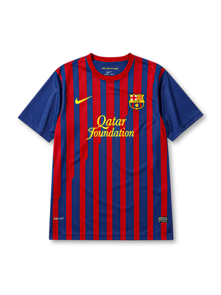 FCバルセロナ 2011/12 ホーム レトロユニフォーム-KICKO – KICKO JAPAN