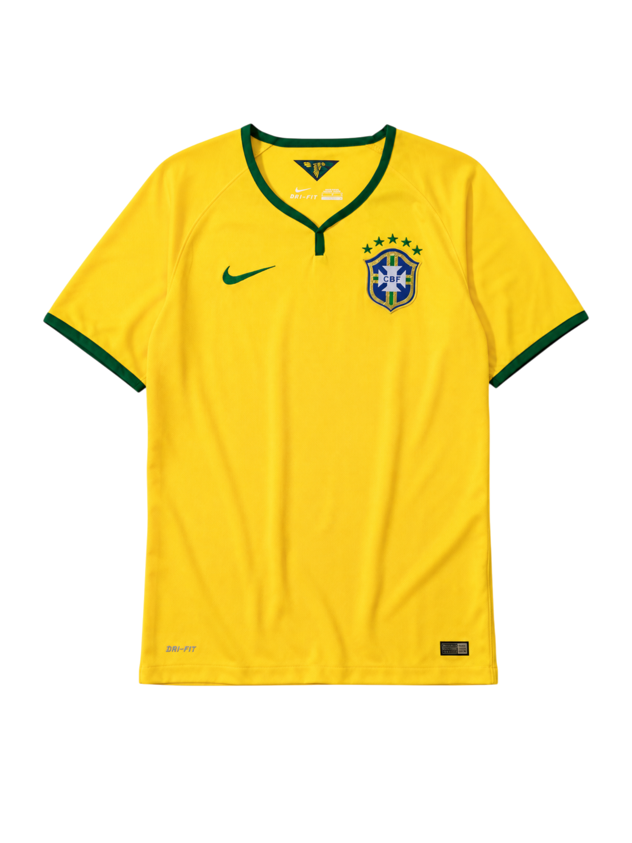 ブラジル代表 2014年ブラジルW杯 ホームシャツ Nike製