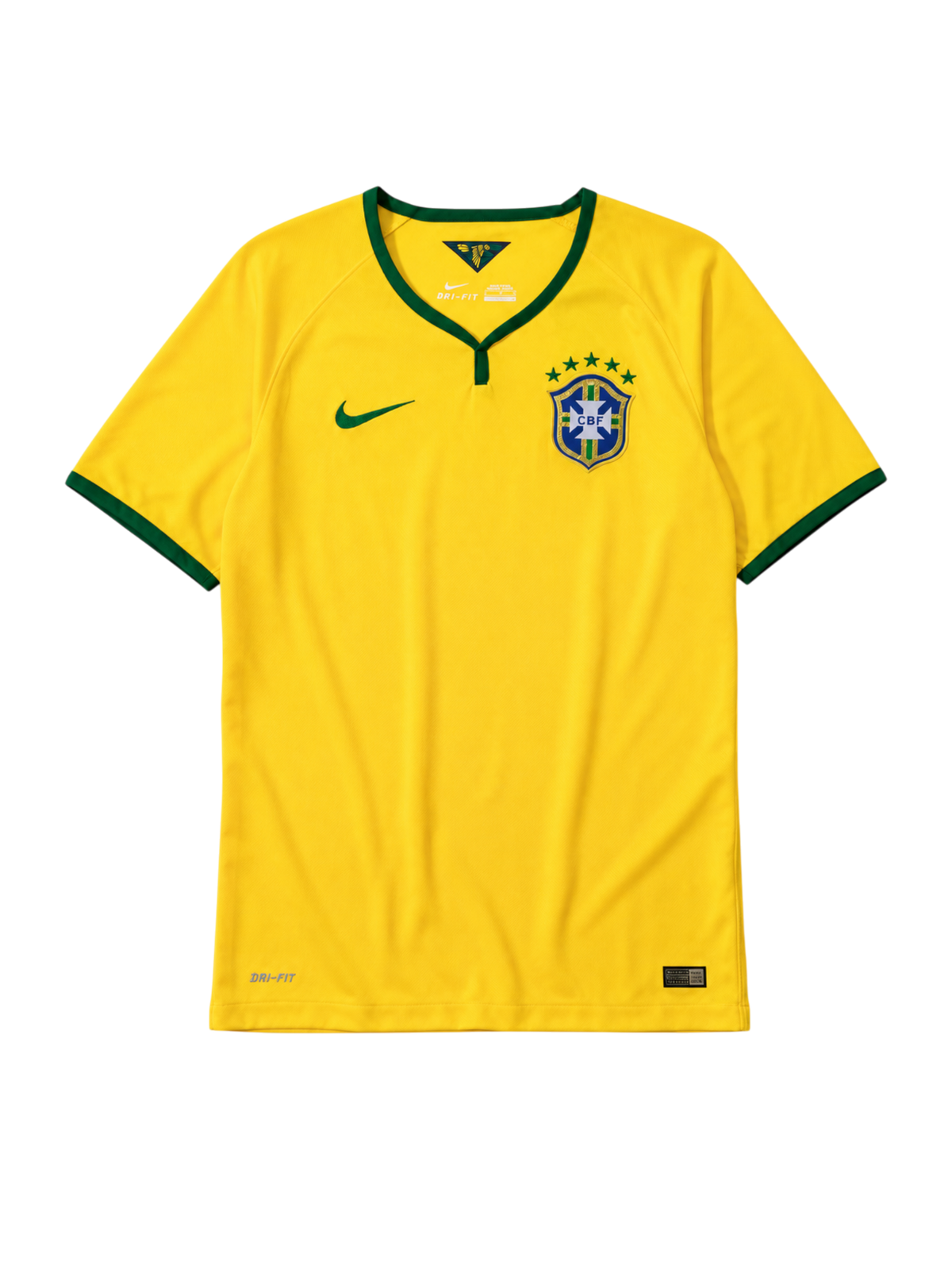 ブラジル代表 2014年ブラジルW杯 ホームシャツ Nike製