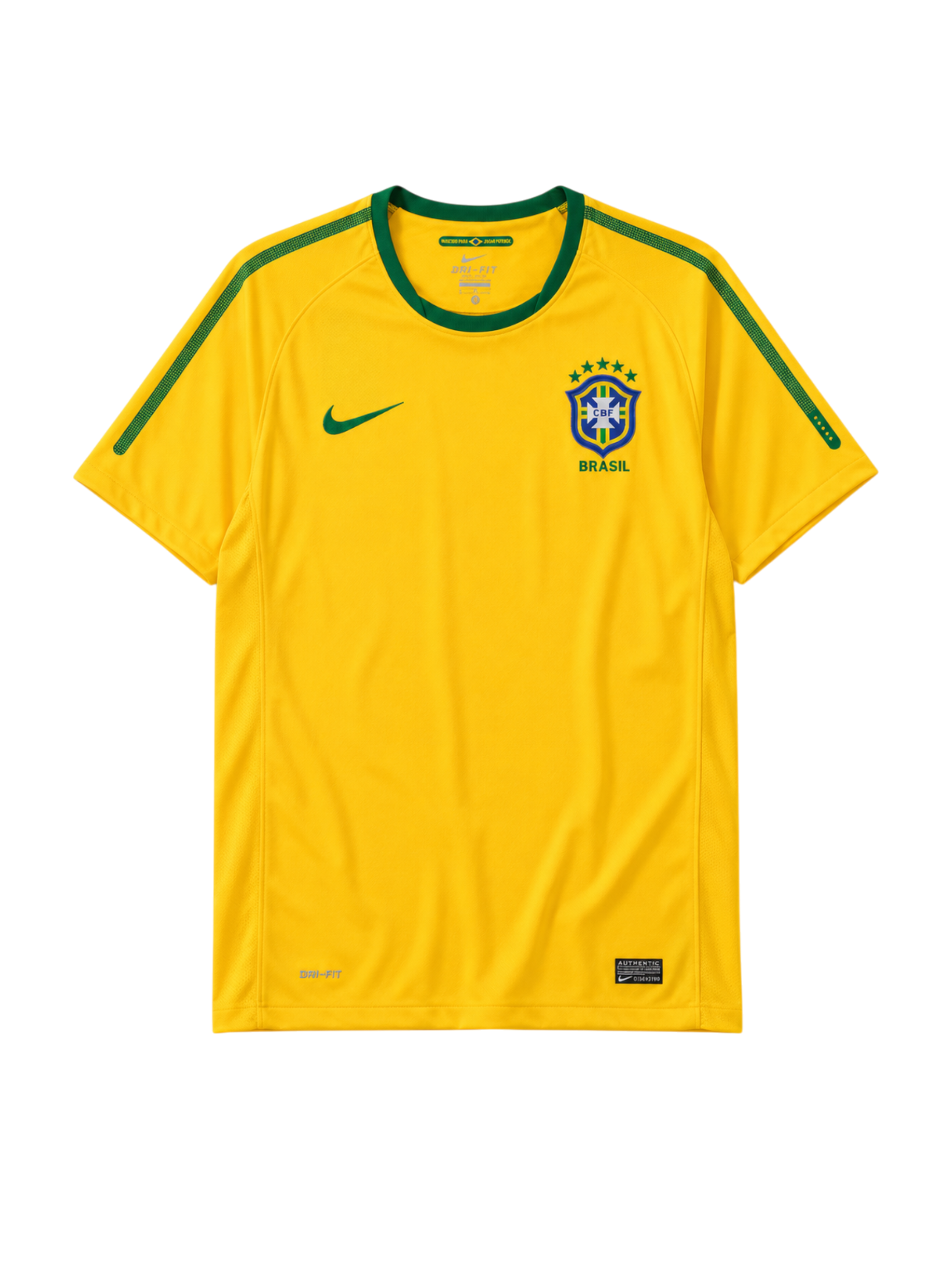ブラジル代表 2010年南アフリカW杯 ホームシャツ Nike製
