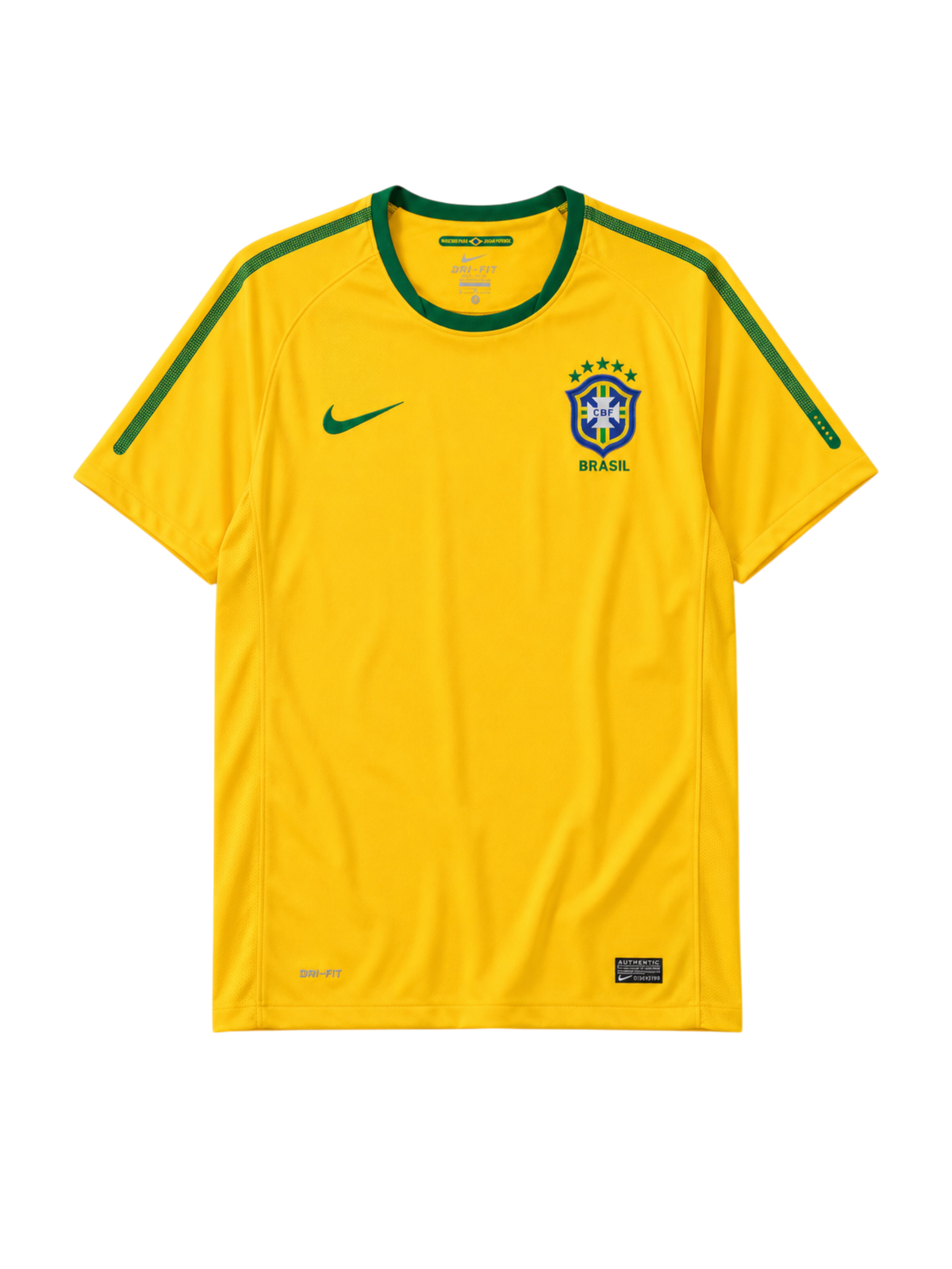 ブラジル代表 2010年南アフリカW杯 ホームシャツ Nike製