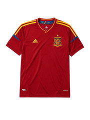 スペイン代表 2012年ユーロ ホームシャツ adidas製 3連覇達成記念モデル