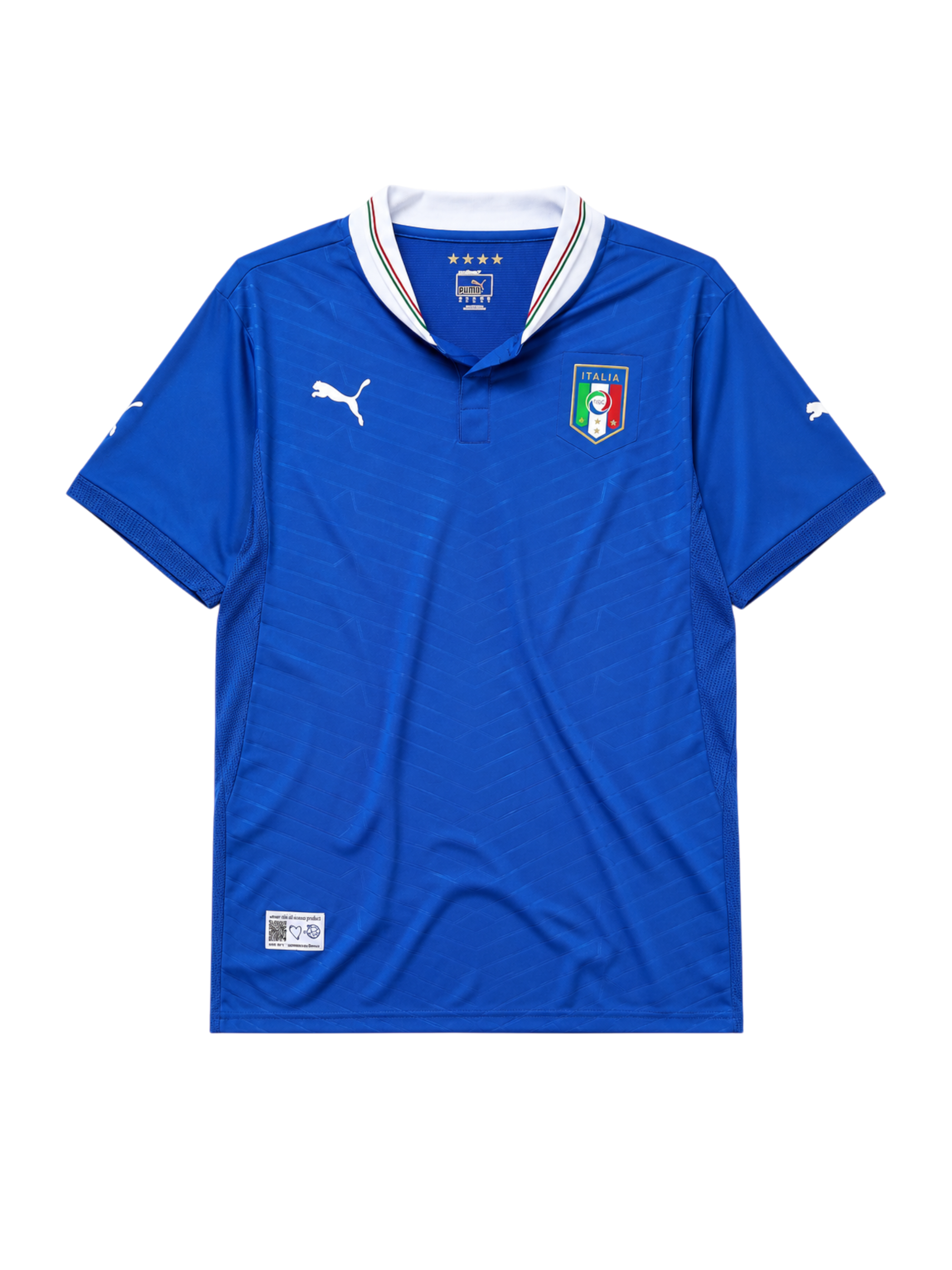 イタリア代表 2012年ユーロ ホームシャツ Puma製 バロテッリ活躍記念モデル