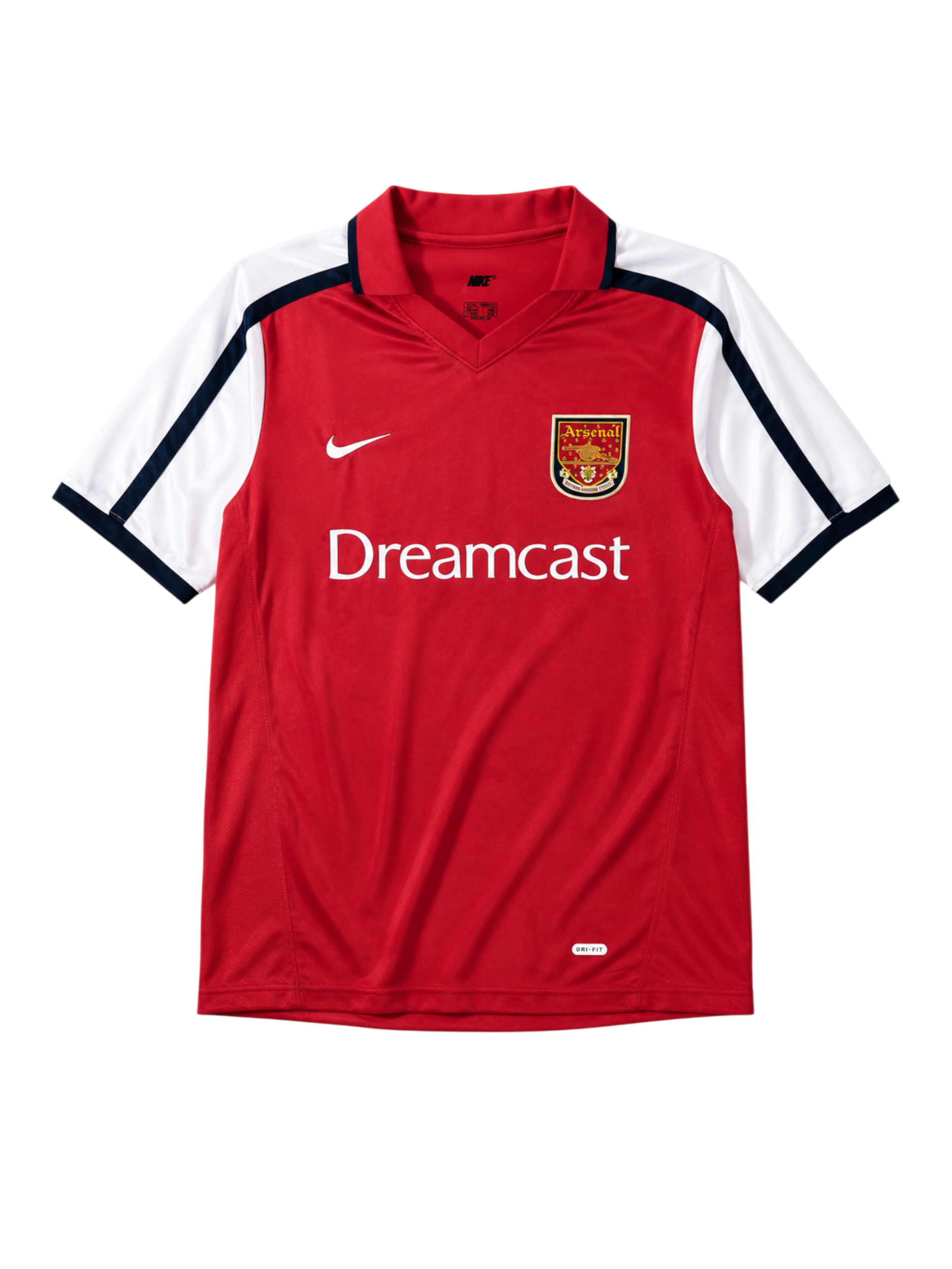 2001-02 アーセナル ホームジャージ Nike Dreamcast サッカーユニフォーム