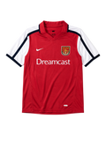 2001-02 アーセナル ホームジャージ Nike Dreamcast サッカーユニフォーム