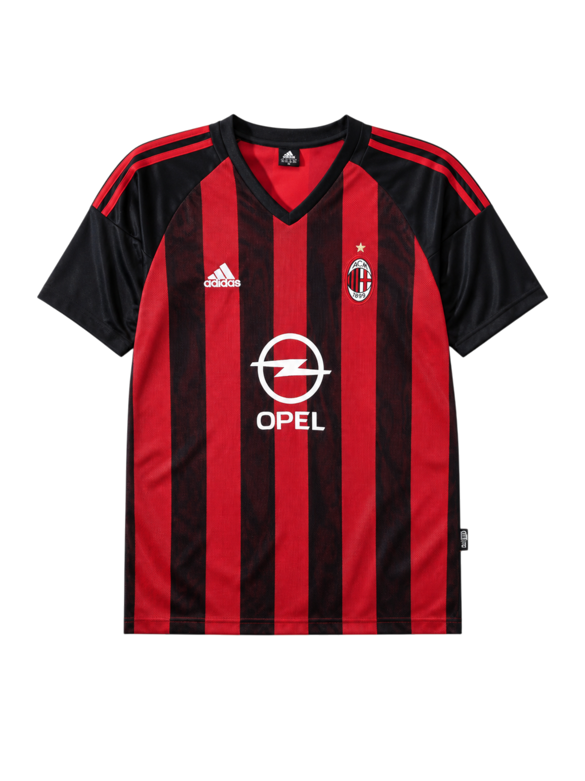 2002-03 ACミラン ホームジャージ adidas Opel サッカーユニフォーム