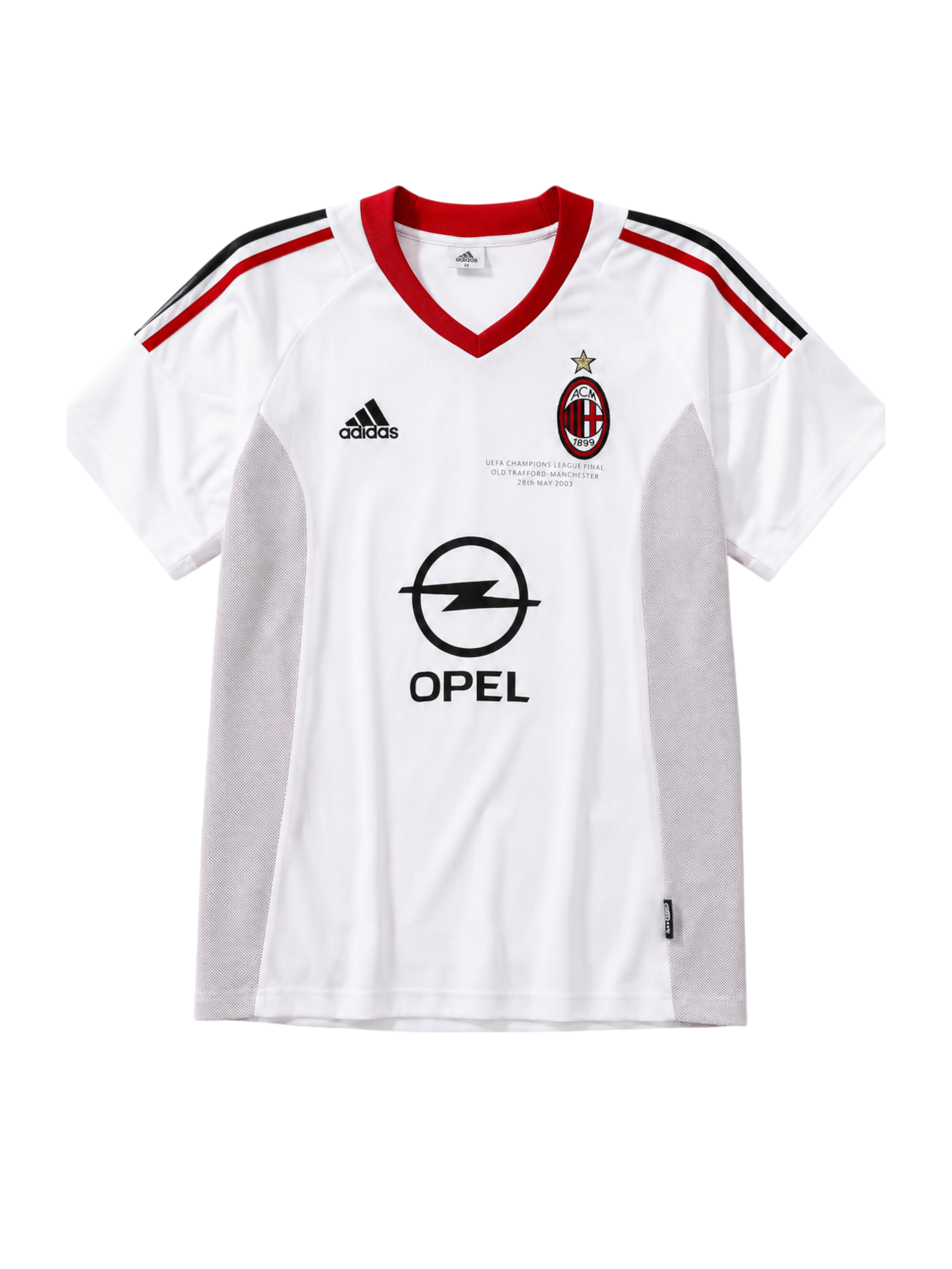 2002-03 ACミラン アウェイジャージ adidas チャンピオンズリーグ決勝記念 サッカーユニフォーム