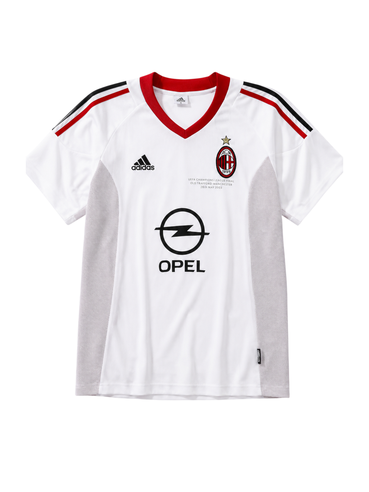 2002-03 ACミラン アウェイジャージ adidas チャンピオンズリーグ決勝記念 サッカーユニフォーム
