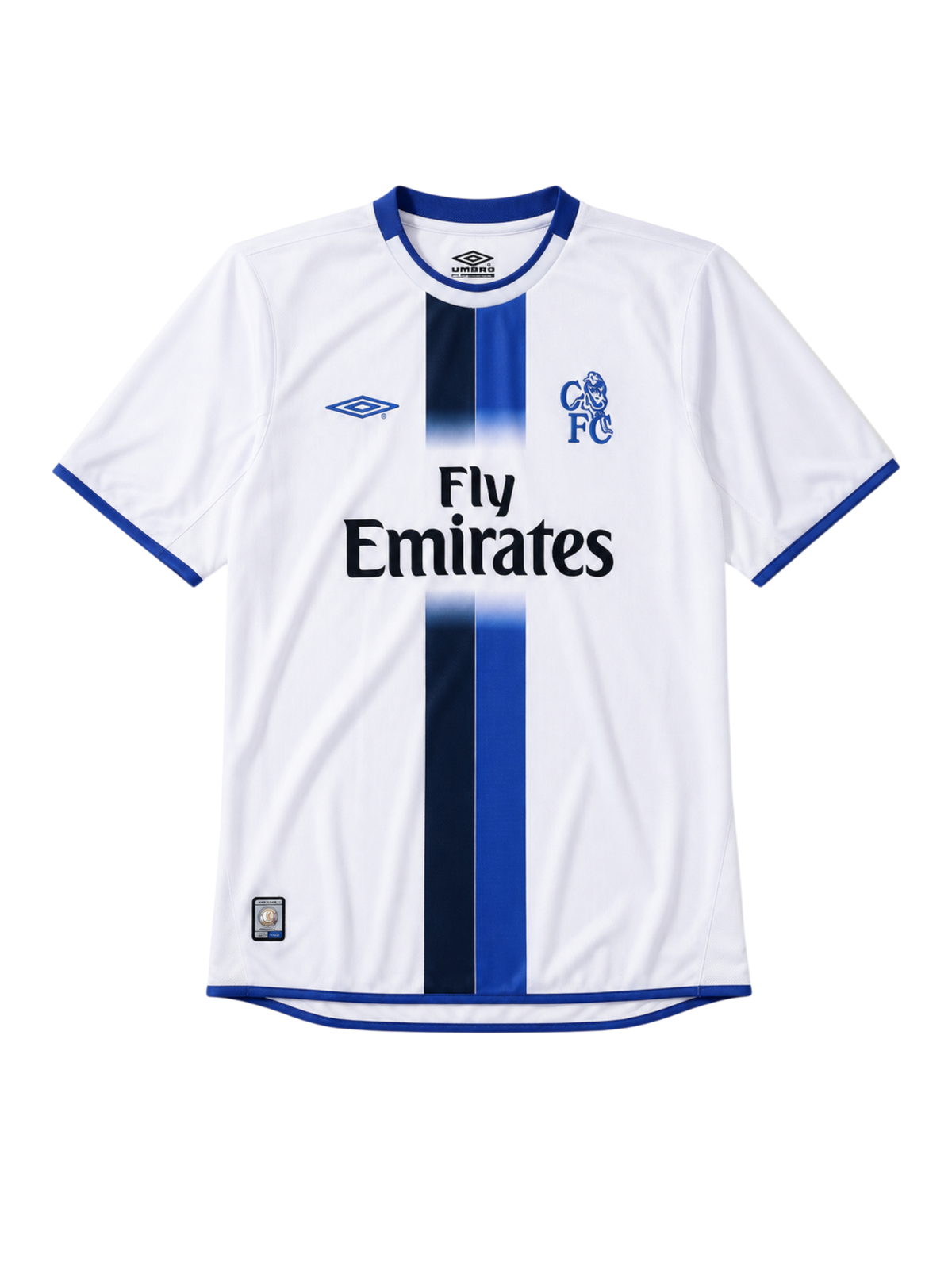 2003-05 チェルシー アウェイジャージ Umbro Fly Emirates サッカーユニフォーム