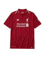 2018-19 リバプール ホームジャージ New Balance Standard Chartered サッカーユニフォーム