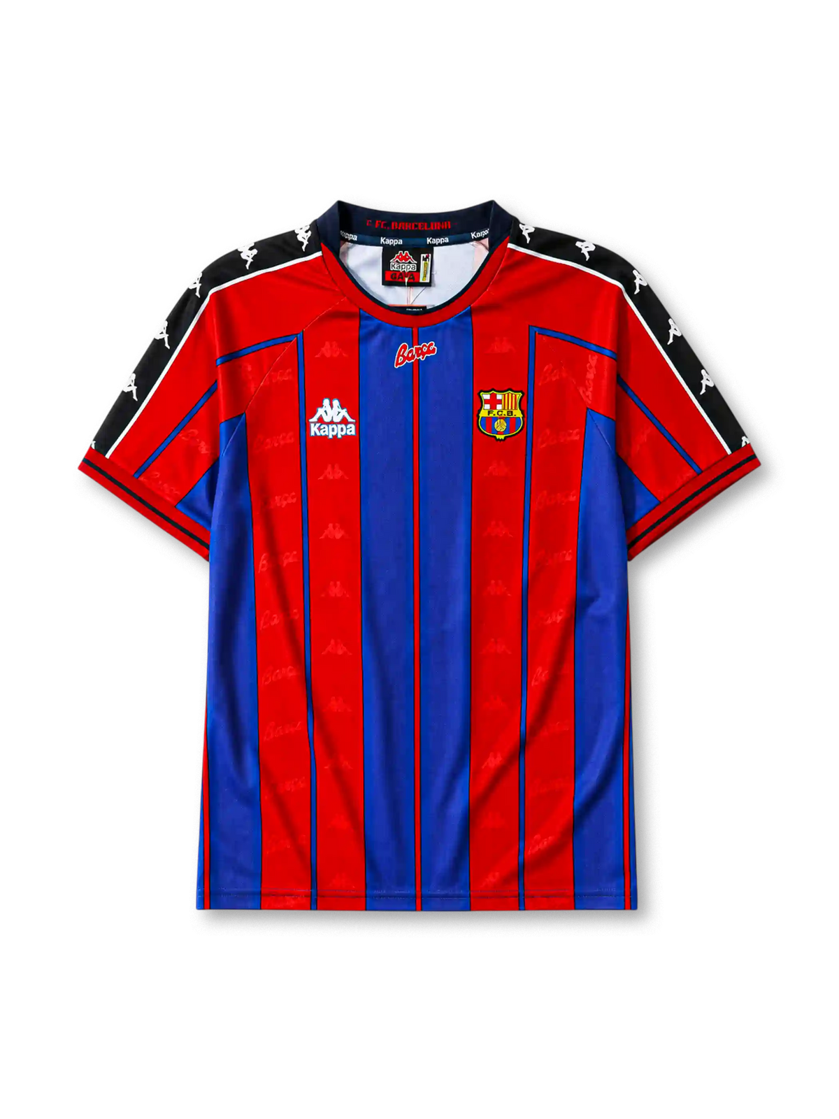 1997-98 バルセロナ ホームジャージ Kappa サッカーユニフォーム