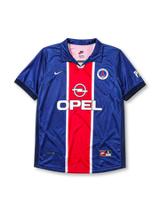 1998-99 パリ・サンジェルマン ホームジャージ Nike Opel サッカーユニフォーム