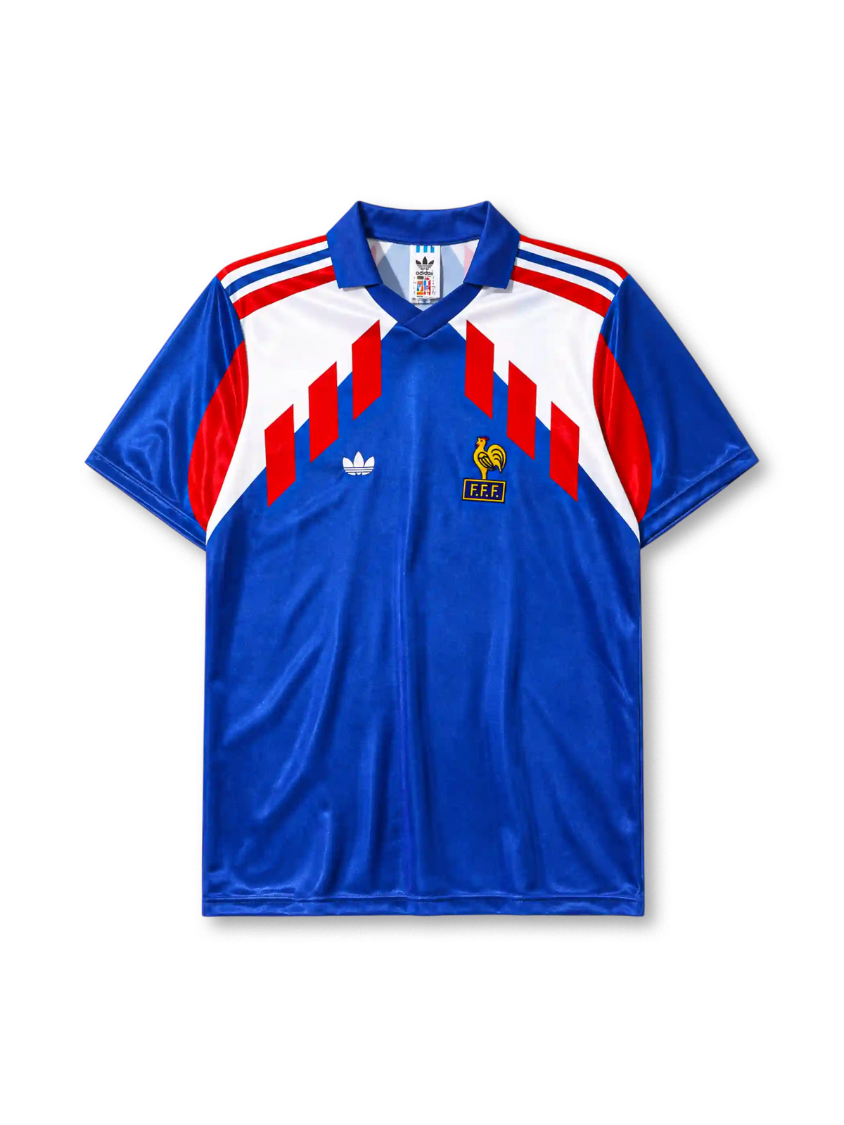 1990 フランス代表 ホームジャージ adidas サッカーユニフォーム
