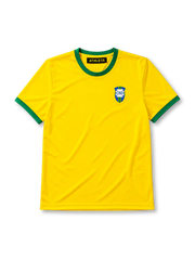 ブラジル代表 1970年メキシコW杯 ホームシャツ Athleta製 CBDエンブレム ペレ3度目優勝記念モデル