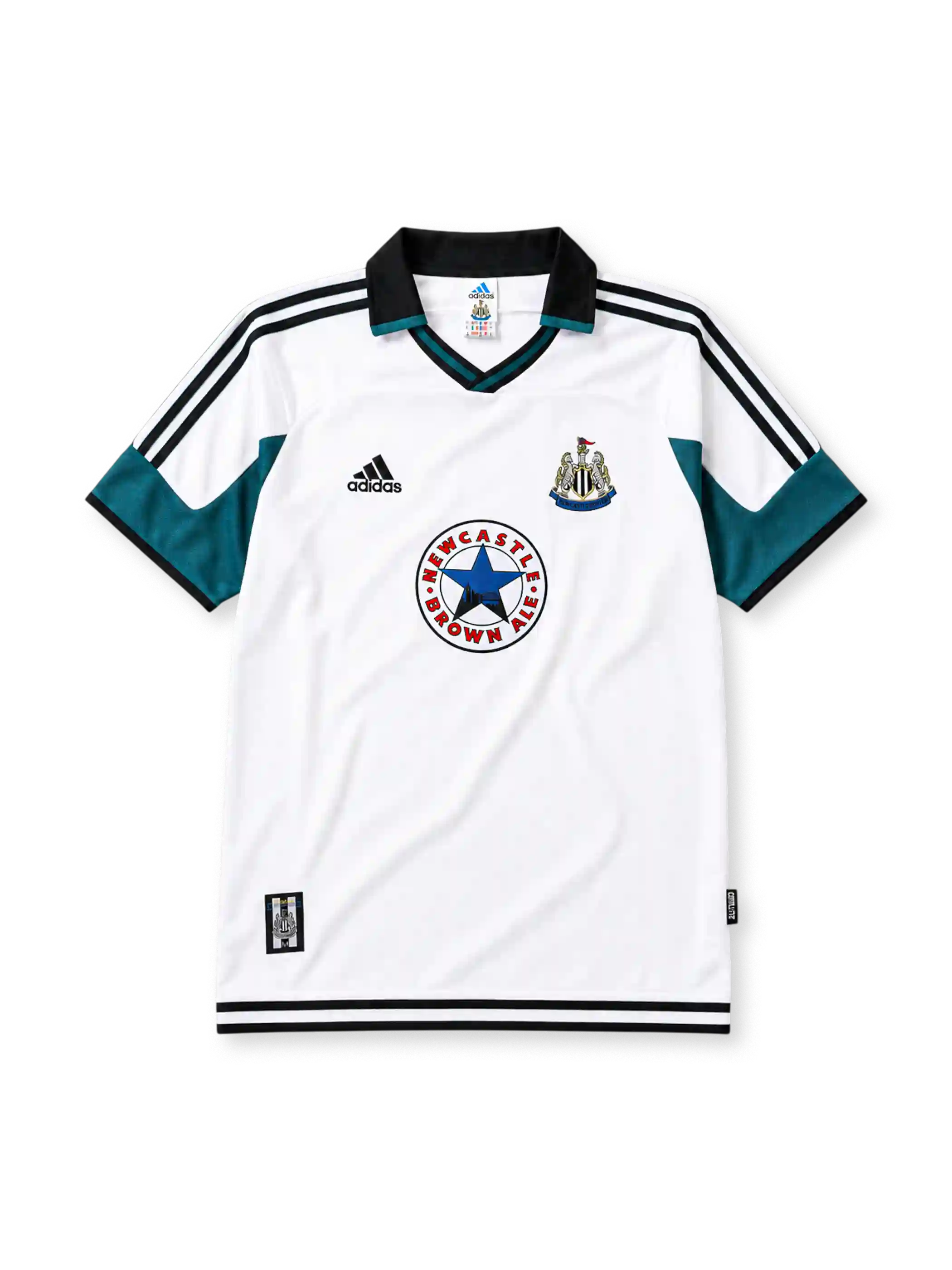 ニューカッスル・ユナイテッド 1999-2000シーズン アウェイシャツ Newcastle Brown Aleスポンサー adidas製