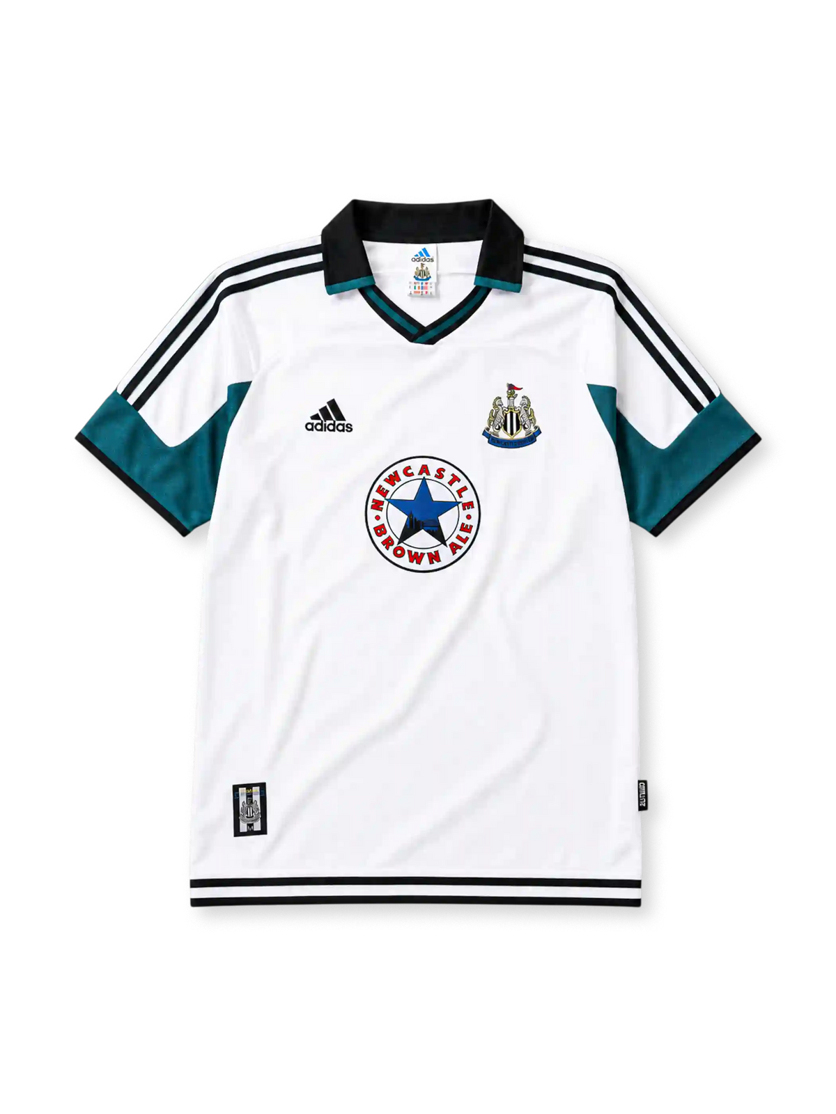 ニューカッスル・ユナイテッド 1999-2000シーズン アウェイシャツ Newcastle Brown Aleスポンサー adidas製