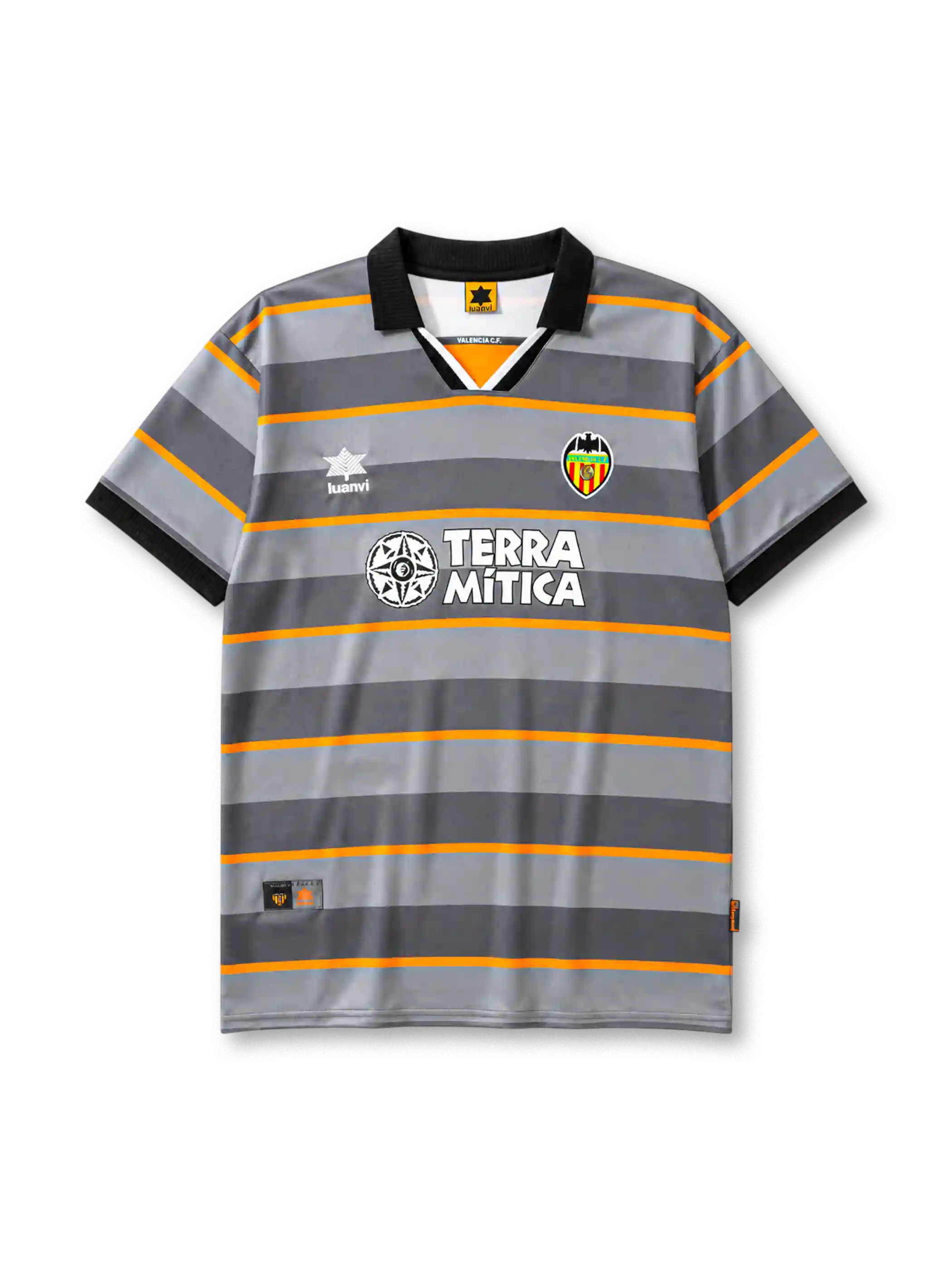 バレンシアCF 1999-2000シーズン サードシャツ Terra Míticaスポンサー Luanvi製 CL決勝進出記念モデル