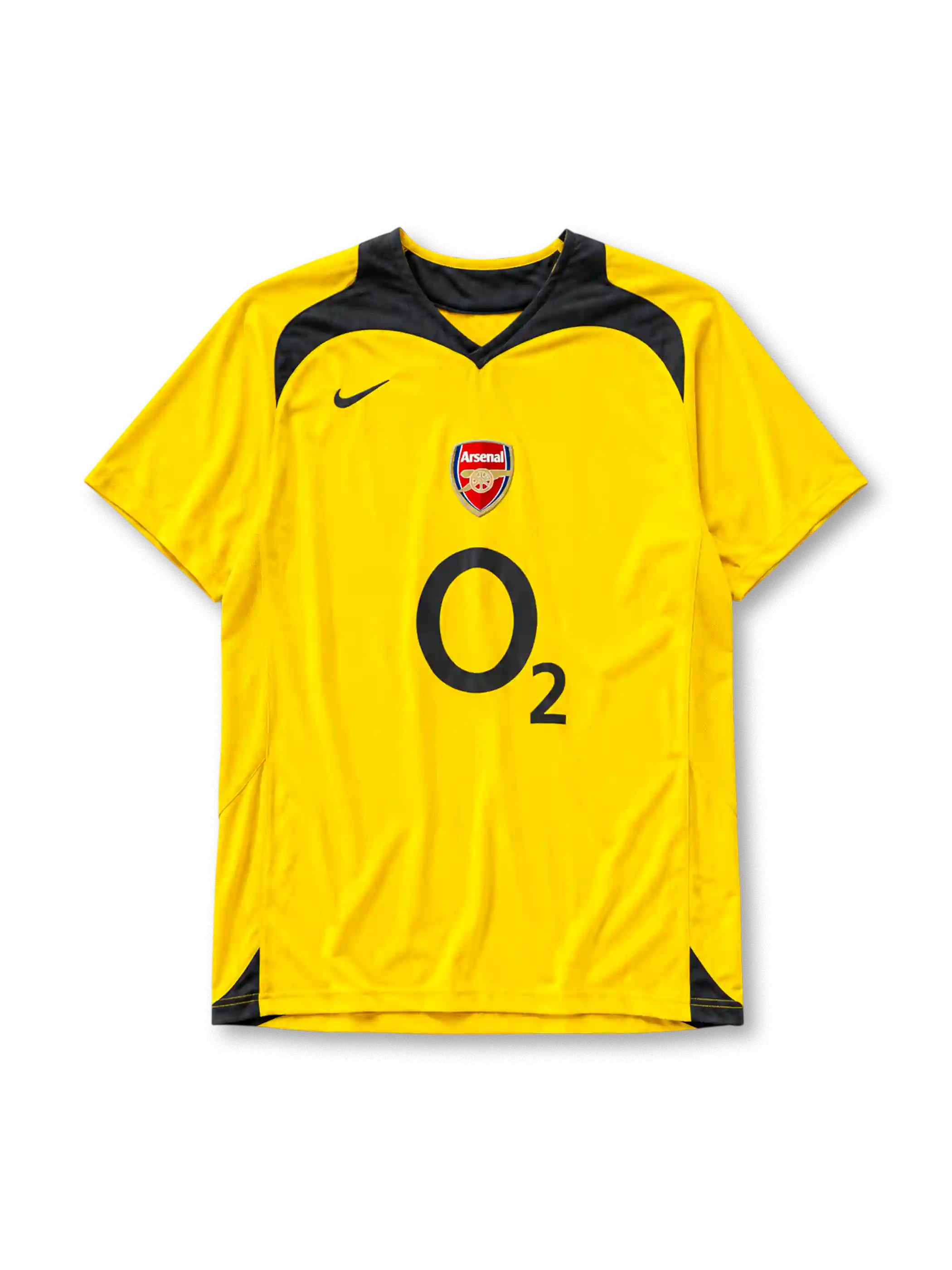 2005-06 アーセナル アウェイジャージ Nike O2 サッカーユニフォーム