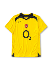 2005-06 アーセナル アウェイジャージ Nike O2 サッカーユニフォーム