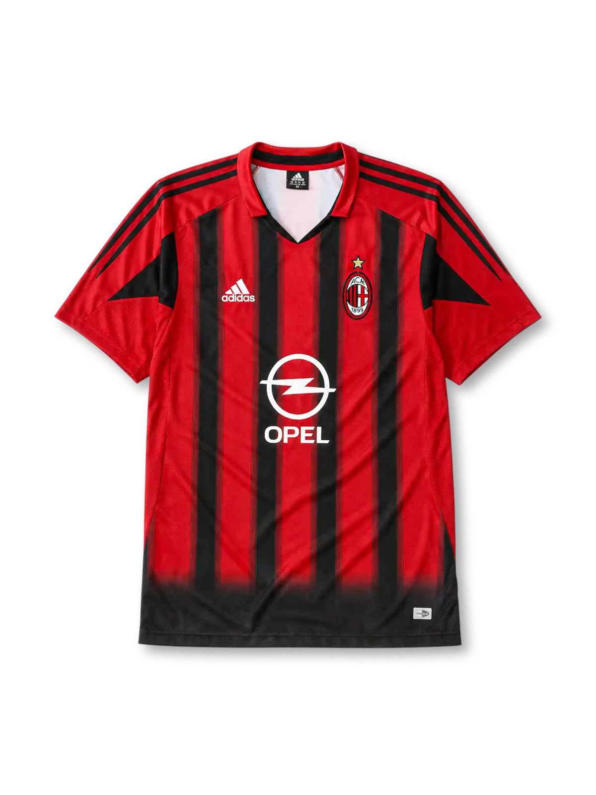 2004-05 ACミラン ホームジャージ adidas Opel サッカーユニフォーム